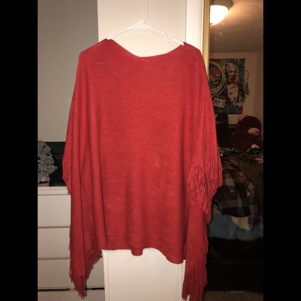 Marvelush Fringe Poncho